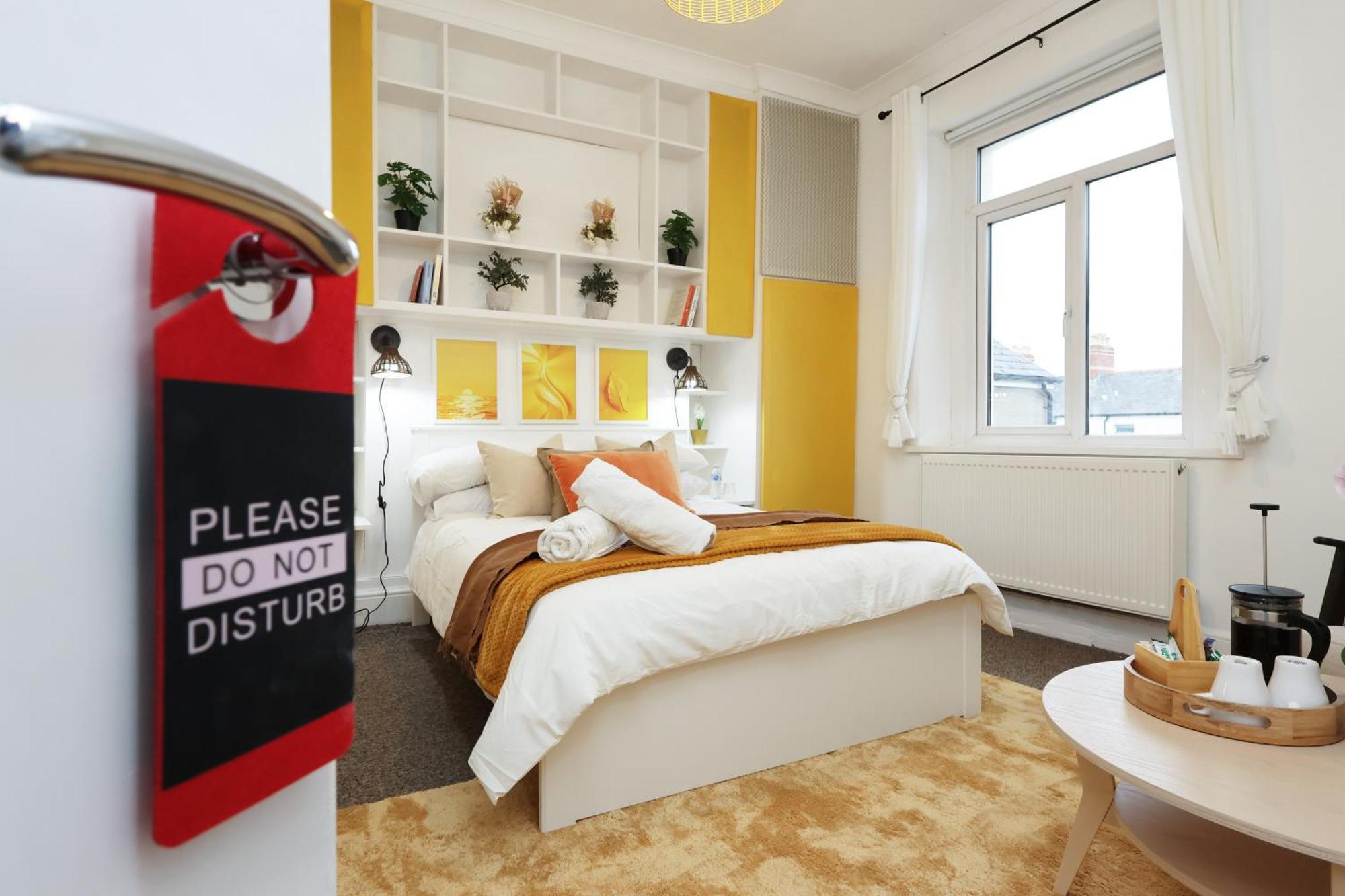 Cardiff City Guesthouse, Central Rooms, Fast Wi-Fi, On-Street Parking Eksteriør billede